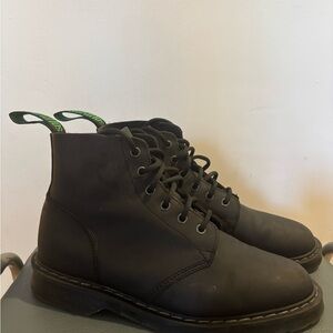 Solovair Black Lace-Up Men's Boots